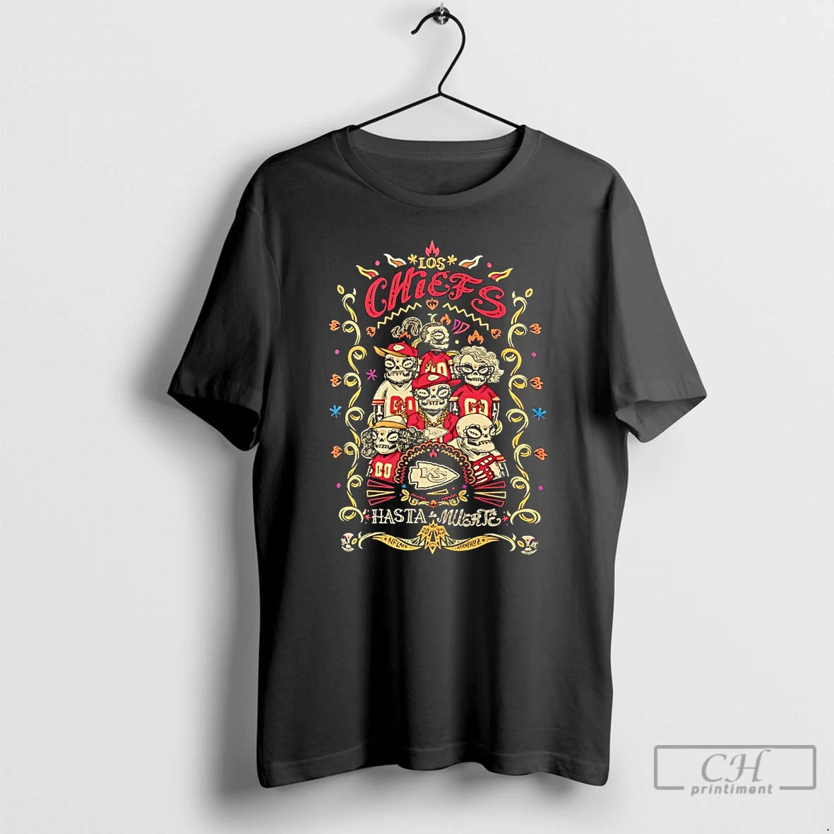 Premium Kansas City Chiefs Hasta La Muerte T Shirts Hoodie, Sweatshirt | InkRitualCo.com