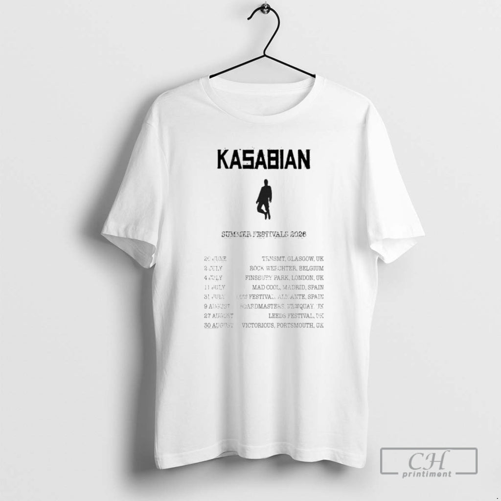 Premium Kasabian Archive Summer Tour 2026 Shirt Sweater Hoodie, Sweatshirt | InkRitualCo.com