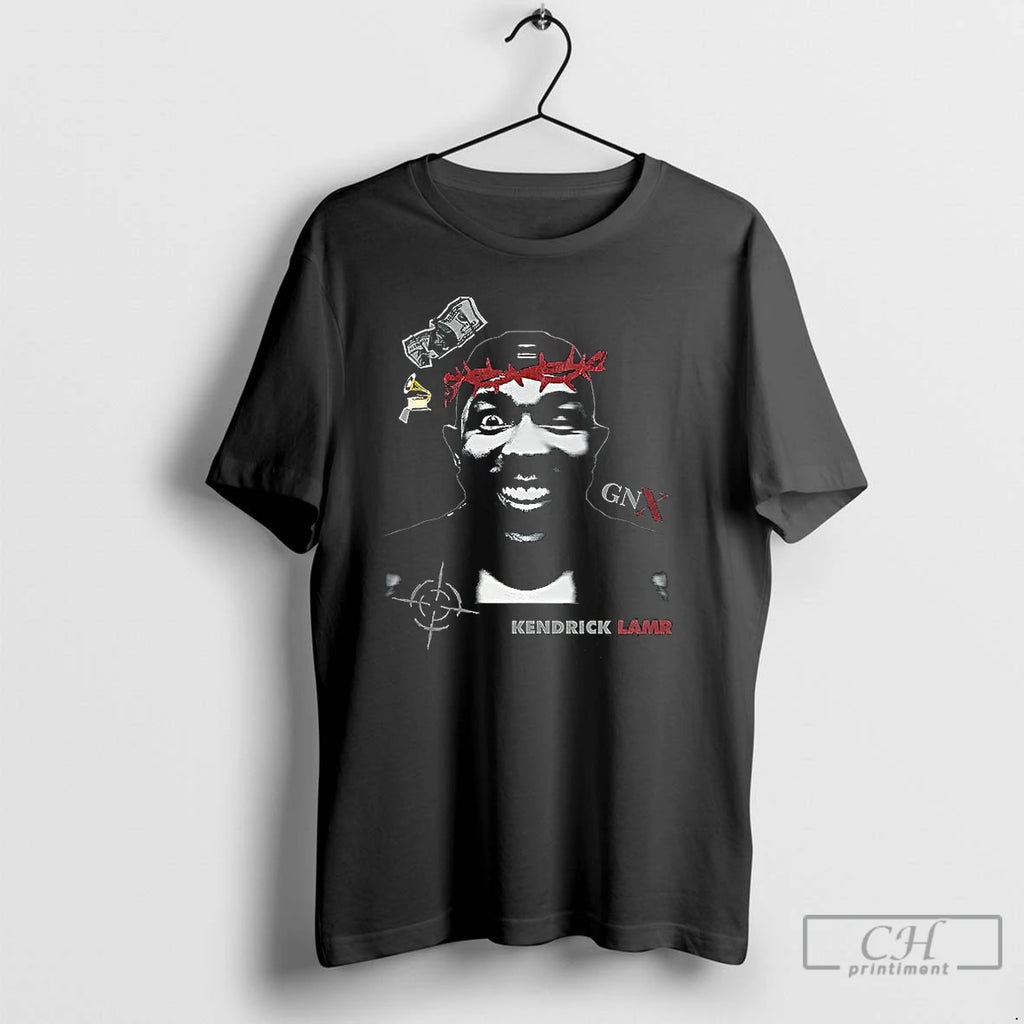 Premium Kendrick Gang Money Barbed Wire Big Face Retro T Shirts Hoodie, Sweatshirt | InkRitualCo.com