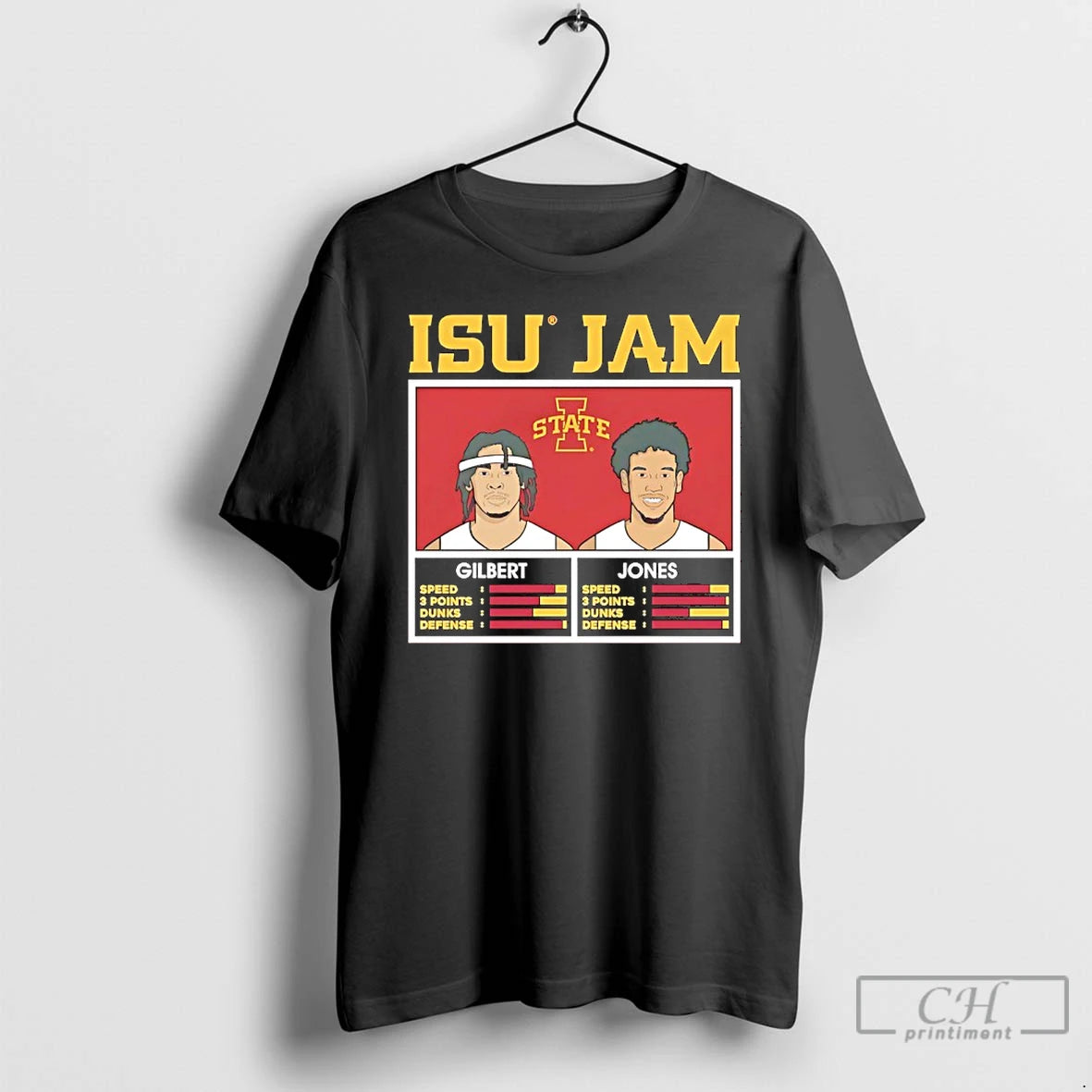 Premium Keshon Gilbert And Curtis Jones Iowa State Cyclones Jam T-Shirts, Hoodie, Sweatshirt | InkRitualCo.com