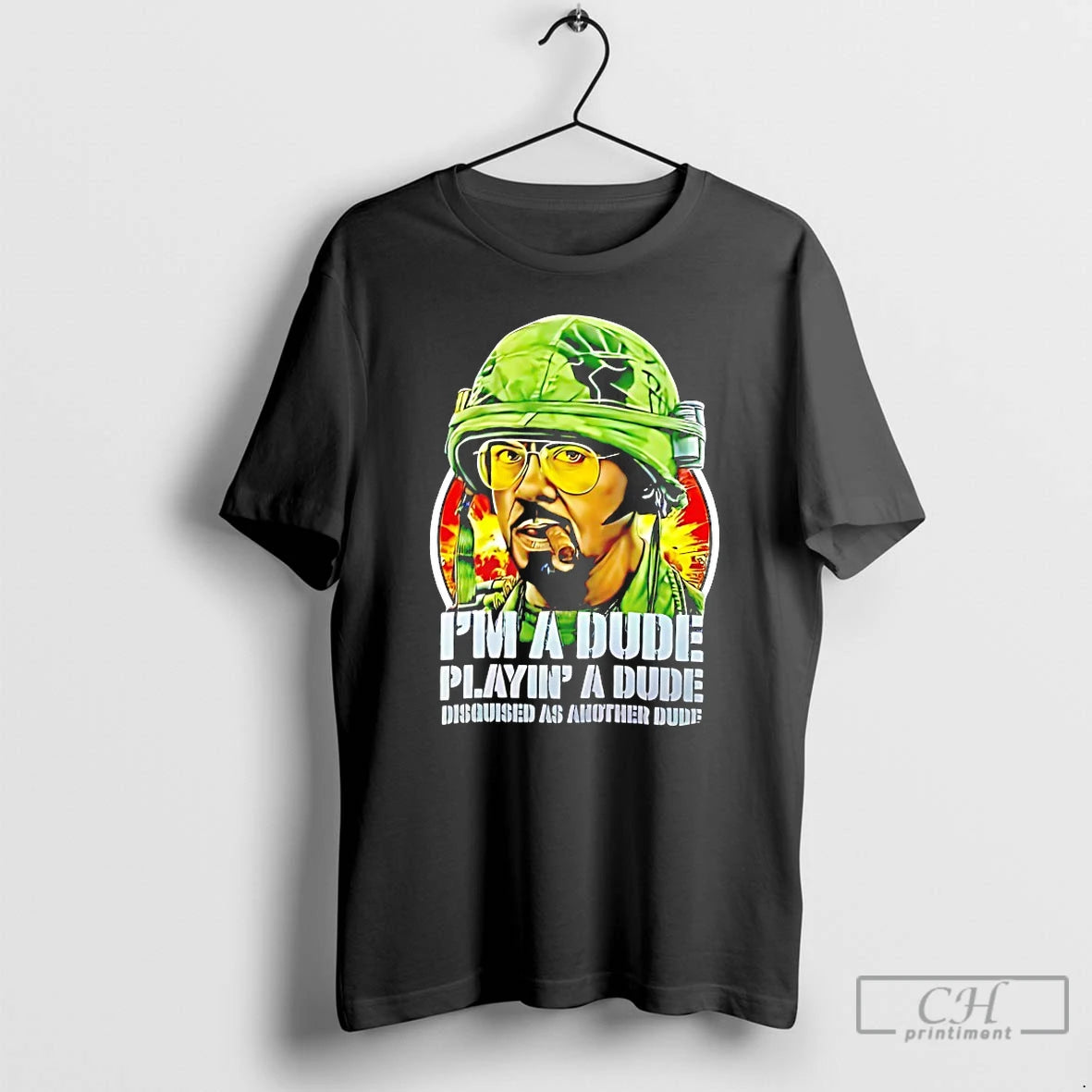 Premium Kirk Lazarus Im A Dude Playin A Dude T-Shirts, Hoodie, Sweatshirt | InkRitualCo.com