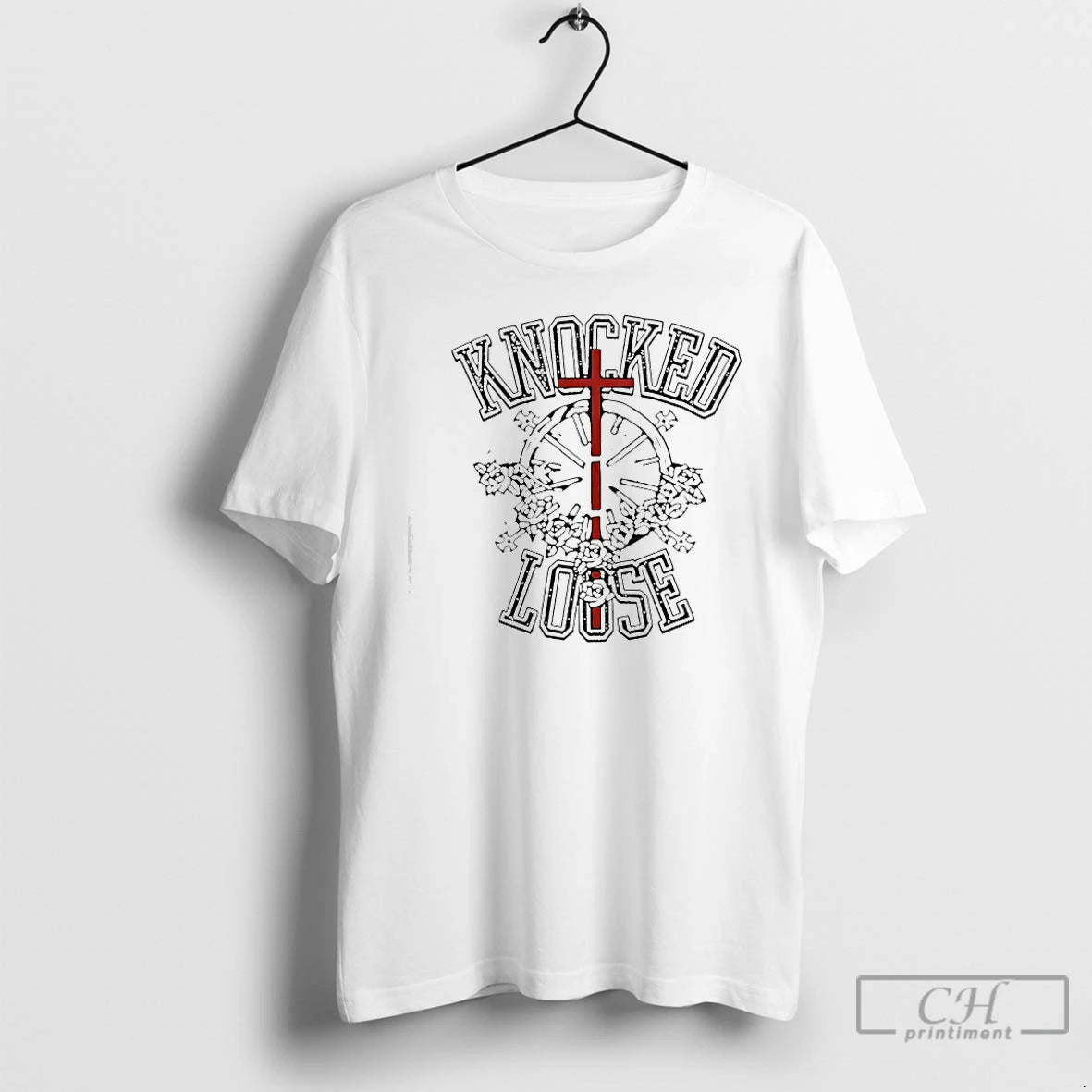 Premium Knocked Loose Otak Ash Red Cross T-Shirts, Hoodie, Sweatshirt | InkRitualCo.com