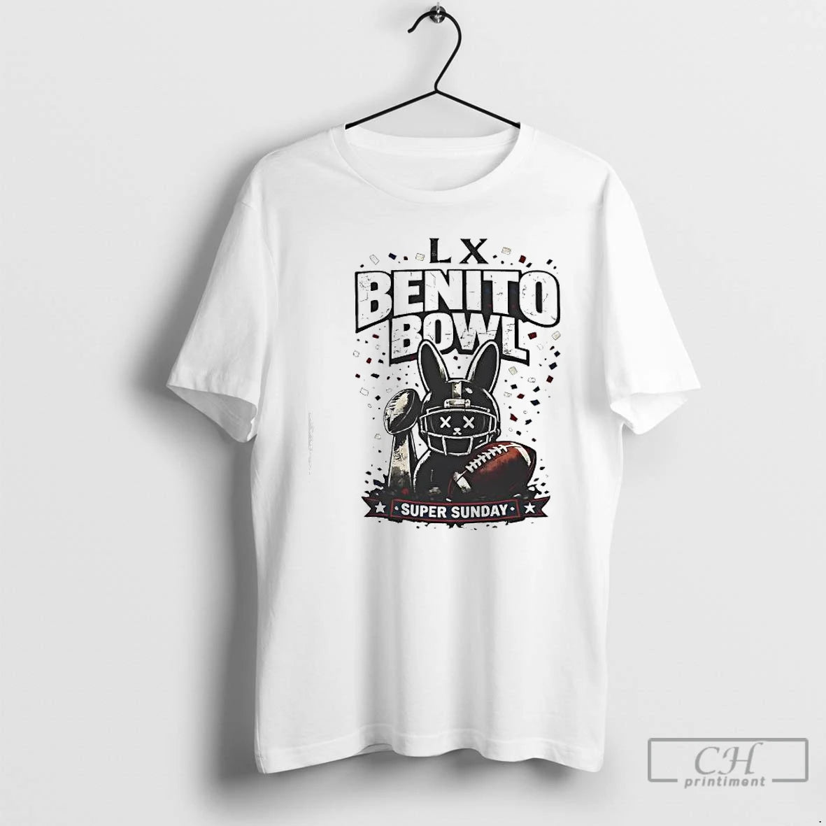 Premium Lx Benito Bowl Super Sunday Bunny T-Shirts, Hoodie, Sweatshirt | InkRitualCo.com