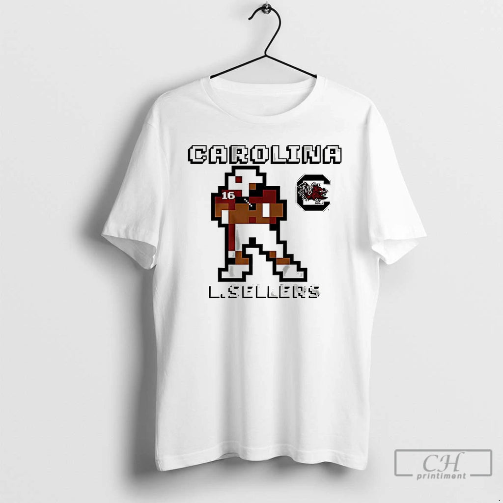 Premium Lanorris Sellers South Carolina Football Retro Baller 8 Bit Style T Shirts Hoodie, Sweatshirt | InkRitualCo.com