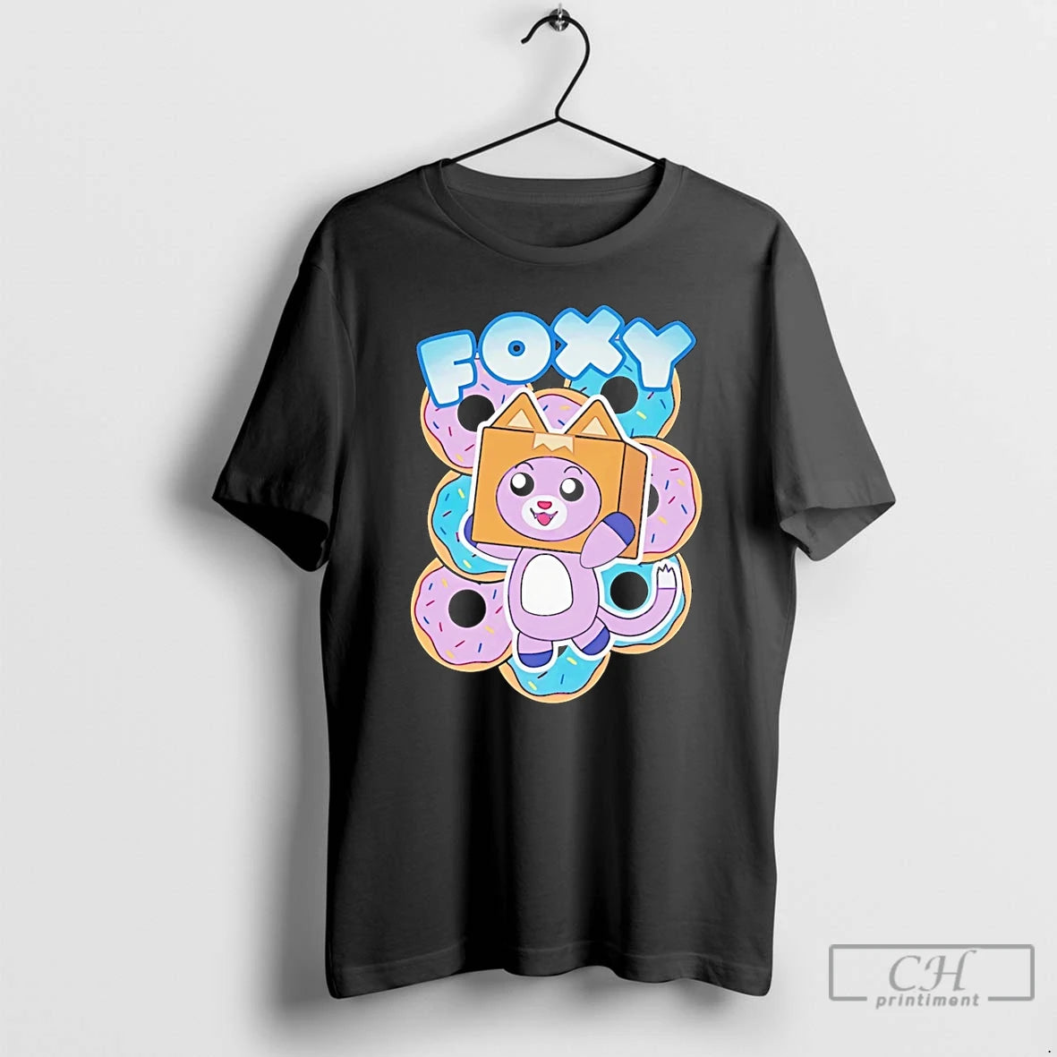 Premium Lankybox Foxy Donuts Cartoon T-Shirts, Hoodie, Sweatshirt | InkRitualCo.com