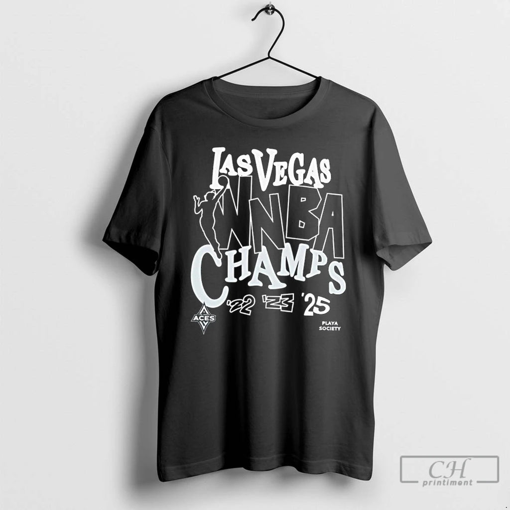 Premium Las Vegas Aces 2025 Wnba 3x Champs T Shirts Hoodie, Sweatshirt | InkRitualCo.com