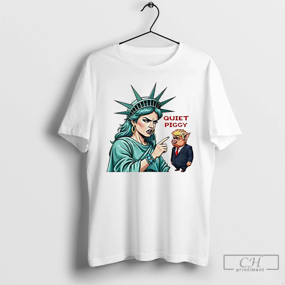 Premium Liberty Said Trump Quiet Piggy T-Shirts, Hoodie, Sweatshirt | InkRitualCo.com