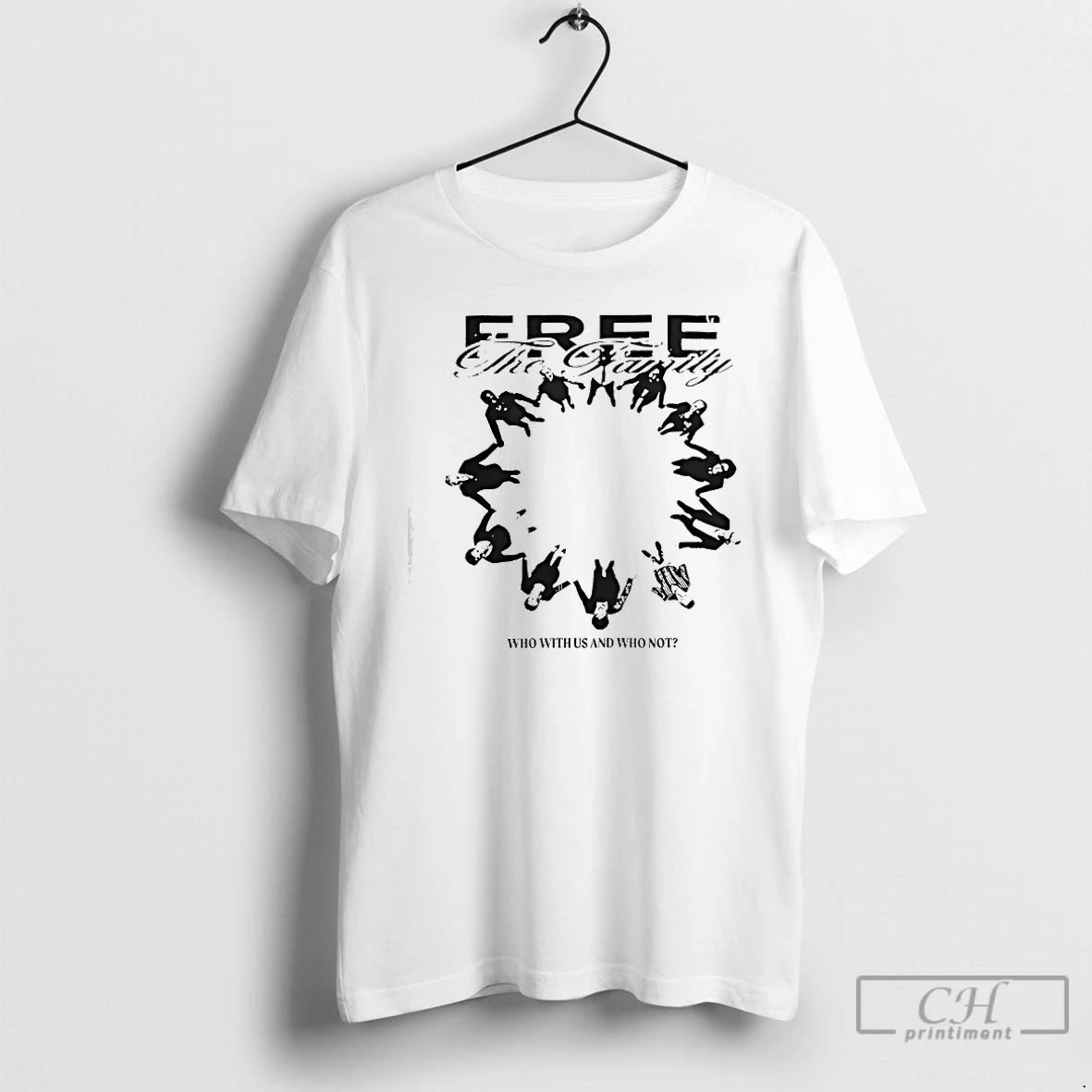 Premium Lil Durk Clothing Free The Family Who With Us And Who Not T Shirts Hoodie, Sweatshirt | InkRitualCo.com