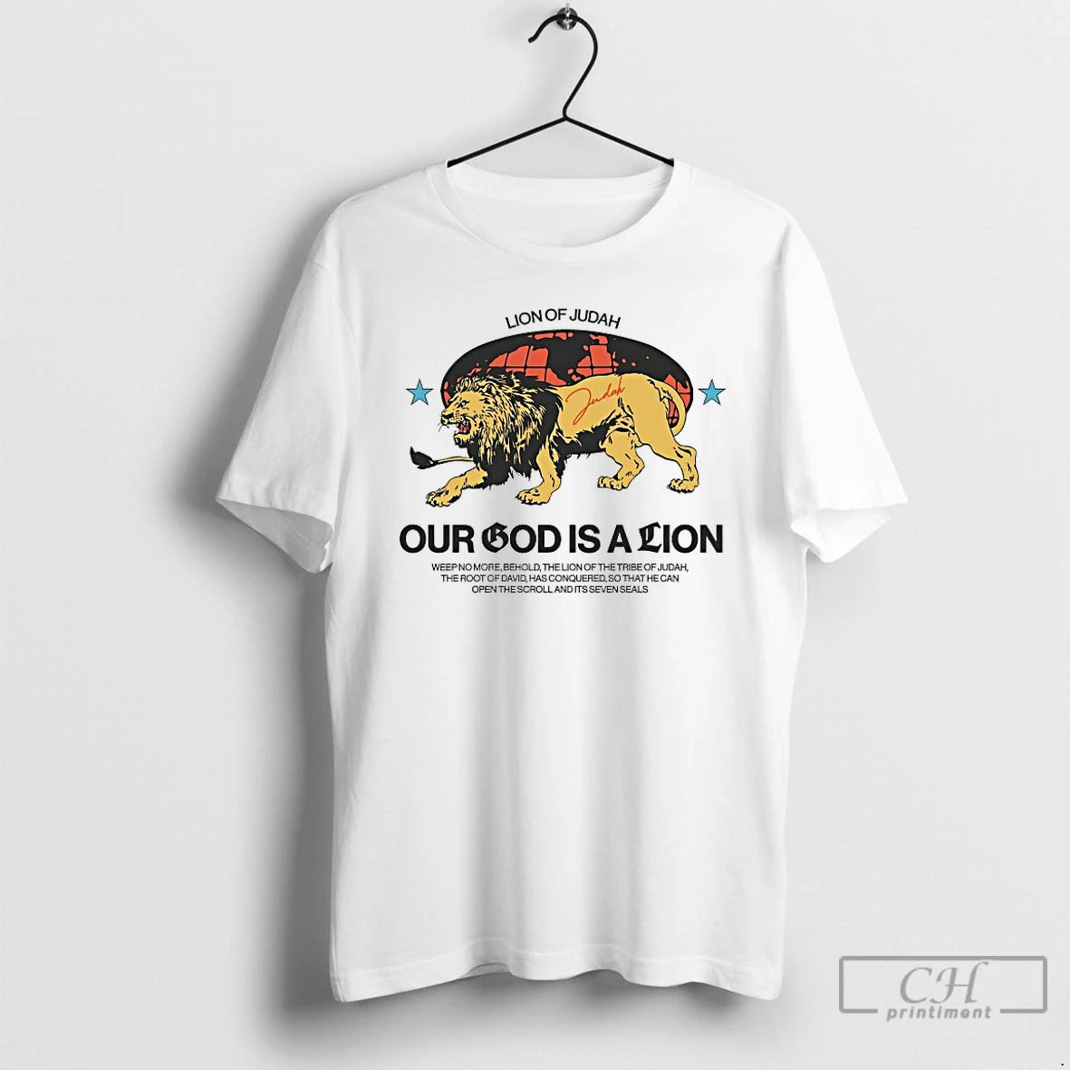 Premium Lion Of Judah Our God Is A Lion T Shirts Hoodie, Sweatshirt | InkRitualCo.com