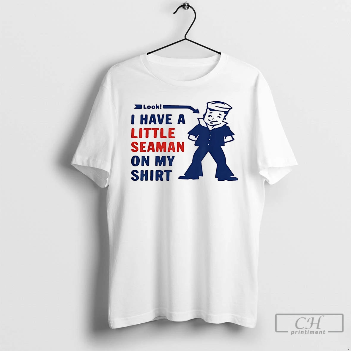 Premium Little Seaman Joke I Have A Little Seaman On My T-Shirts, Hoodie, Sweatshirt | InkRitualCo.com