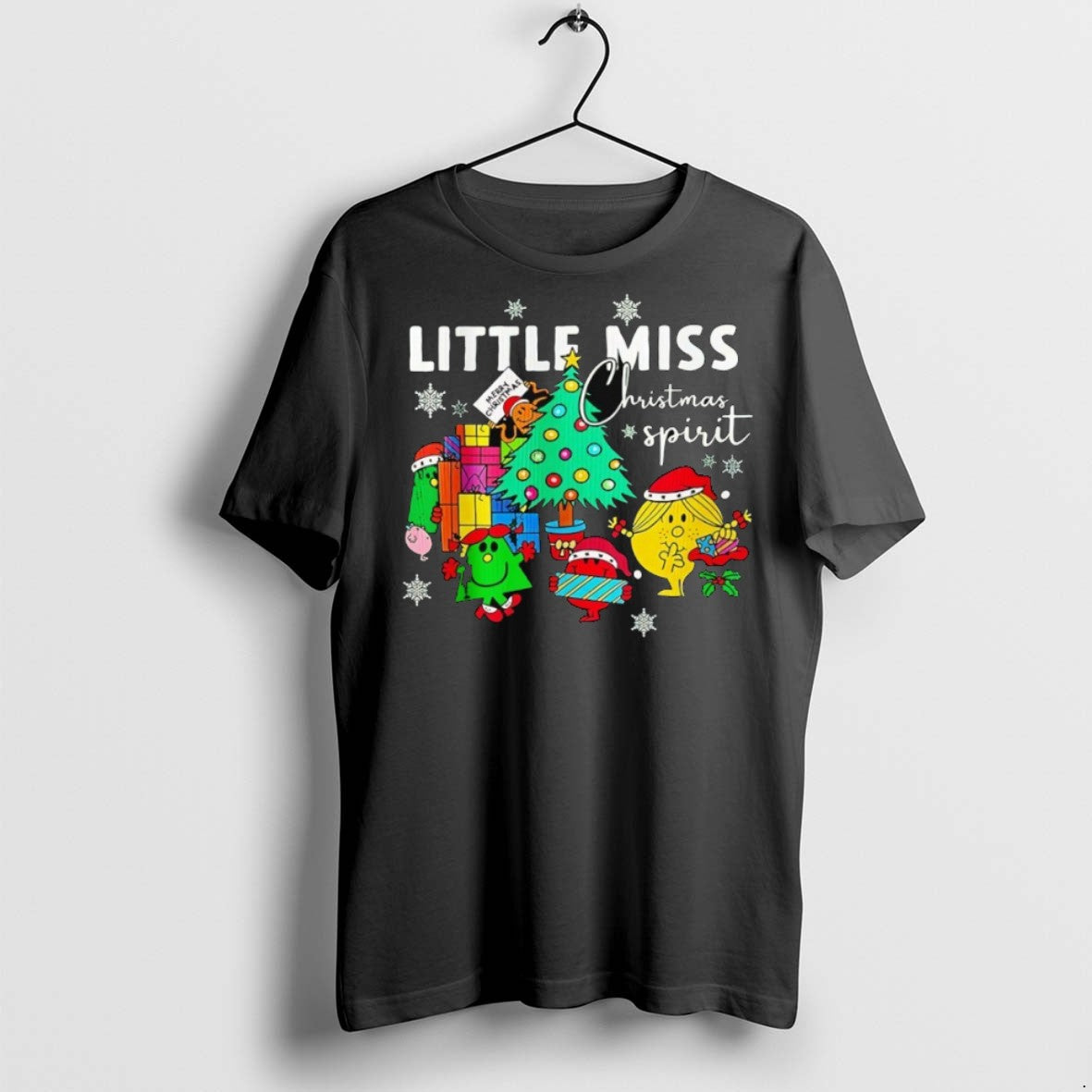 Premium Little Miss Christmas Spirit T Shirts Hoodie, Sweatshirt | InkRitualCo.com