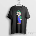 Premium Look At Front Of For Boobs Luigi T-Shirts, Hoodie, Sweatshirt | InkRitualCo.com