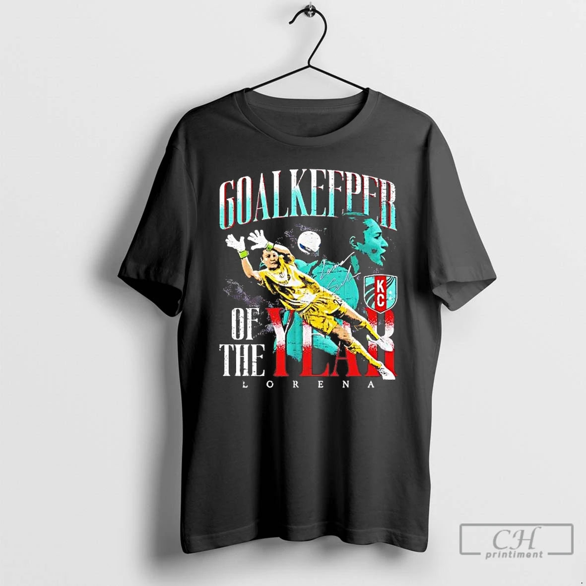 Premium Lorena Kansas Goalkeeper Of The Year T-Shirts, Hoodie, Sweatshirt | InkRitualCo.com