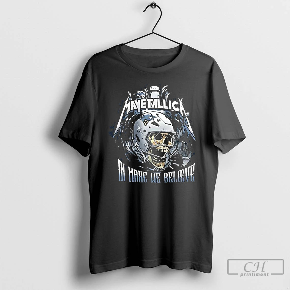 Premium Los Angeles Chargers X Metallica Mayetallica In Maye We Believe T-Shirts, Hoodie, Sweatshirt | InkRitualCo.com