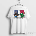 Premium Los Angeles Dodgers Vs Philadelphia Phillies 2025 Mlb National League Divisional Round Mascots T-Shirts, Hoodie,...