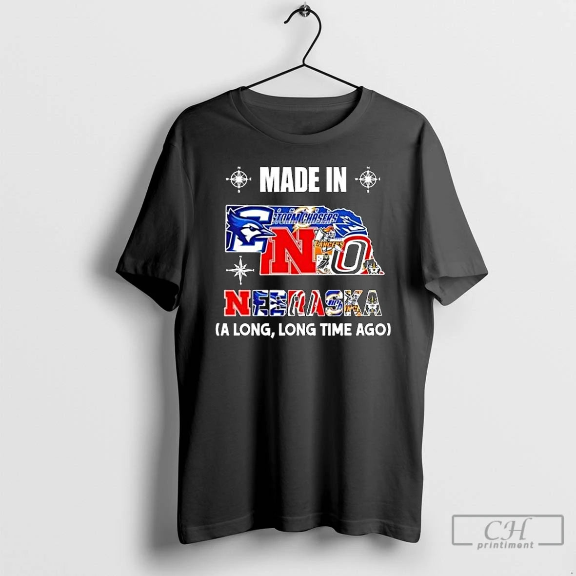 Premium Made In Nebraska A Long Long Time Ago State Logo Map 2026 T Shirts Hoodie, Sweatshirt | InkRitualCo.com