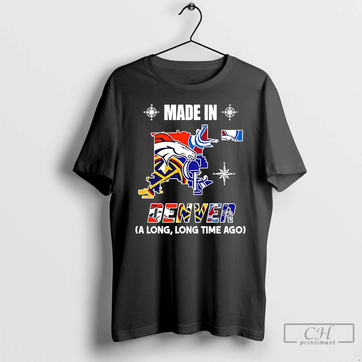 Premium Made In Denver A Long Long Time Ago State T-Shirts, Hoodie, Sweatshirt | InkRitualCo.com