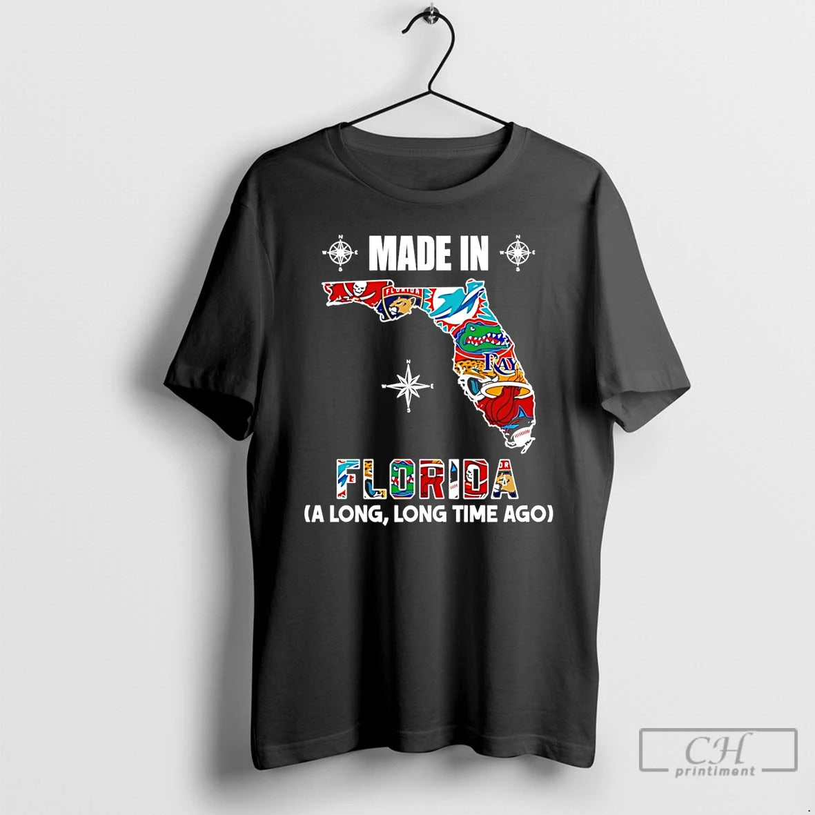 Premium Made In Florida A Long Long Time Ago State T-Shirts, Hoodie, Sweatshirt | InkRitualCo.com