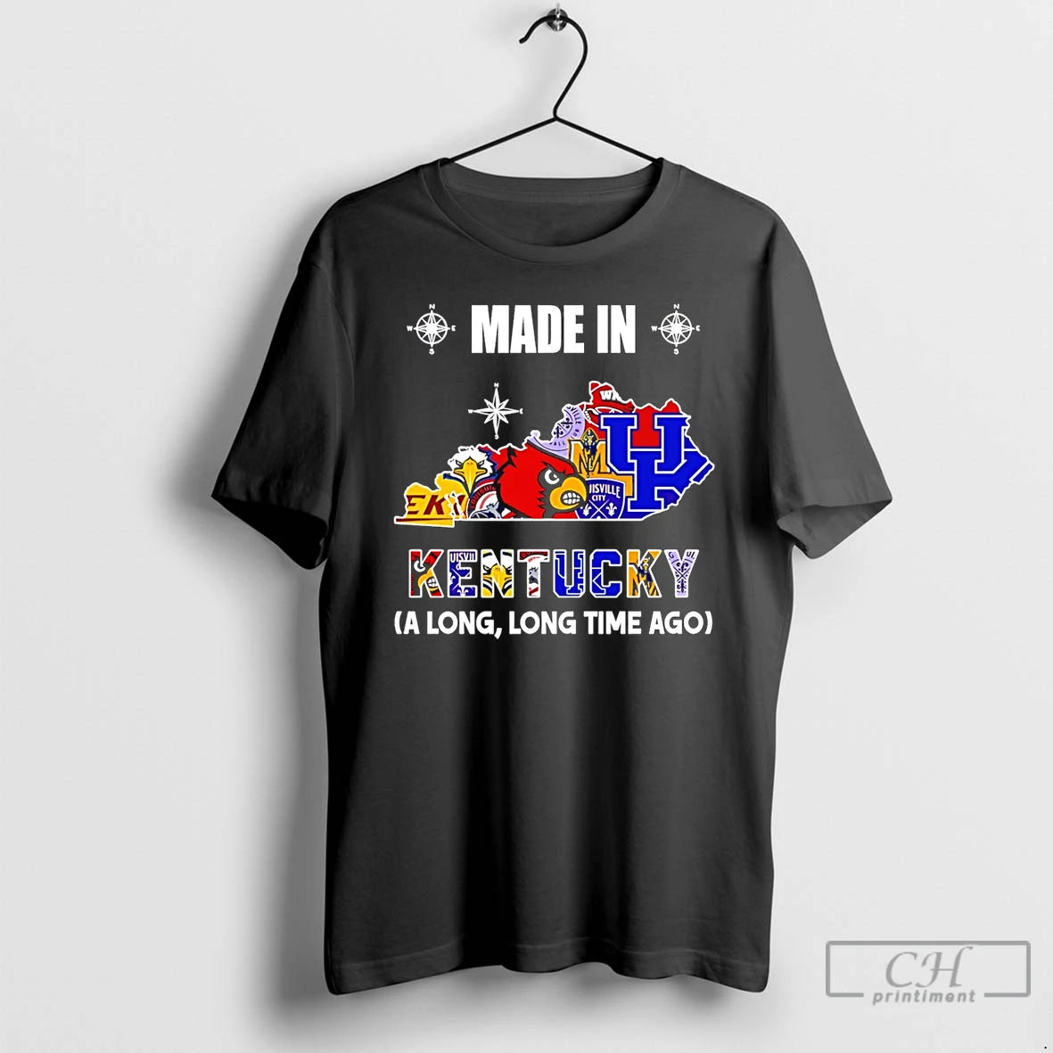 Premium Made In Kentucky A Long Long Time Ago State T-Shirts, Hoodie, Sweatshirt | InkRitualCo.com