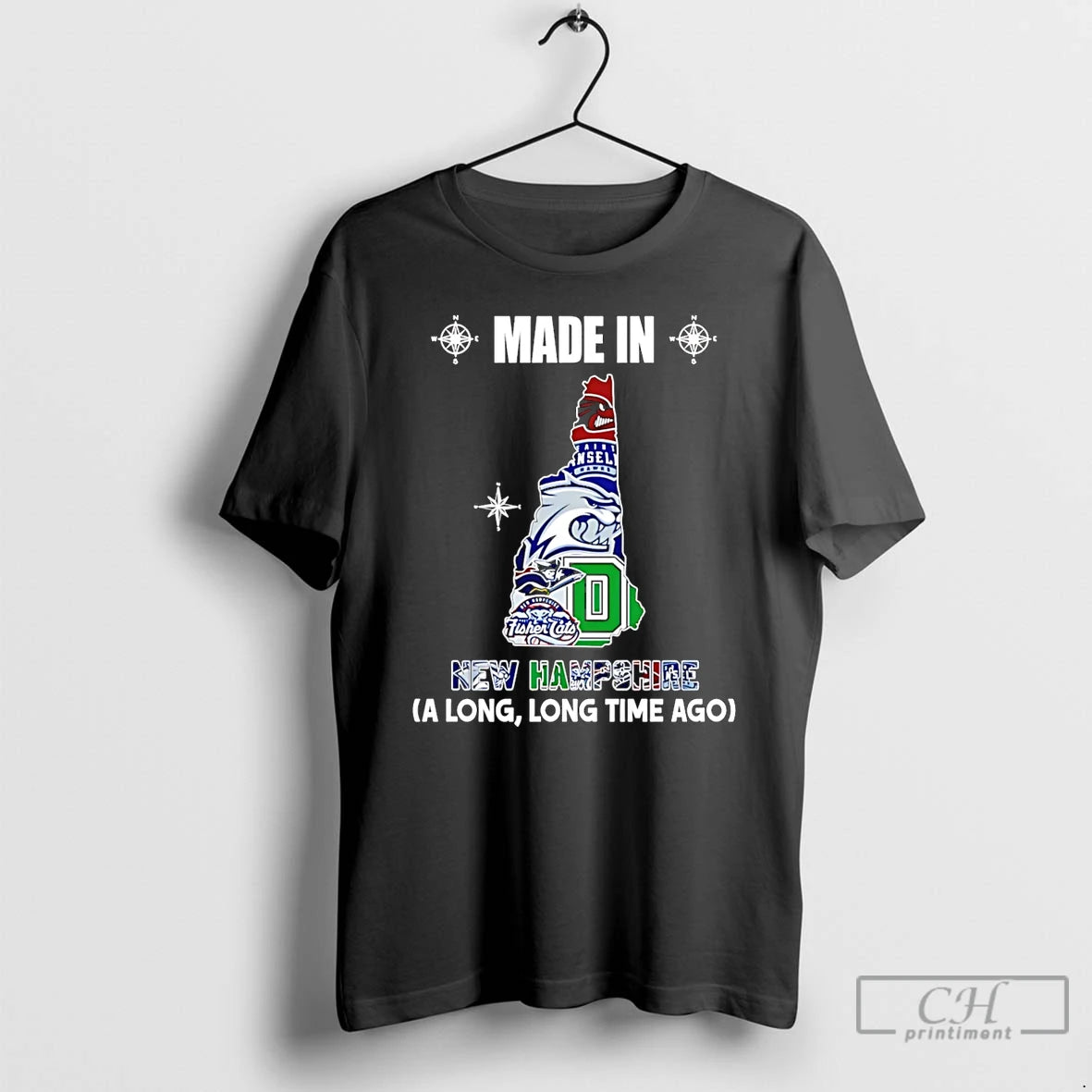 Premium Made In New Hampshire A Long Long Time Ago State T-Shirts, Hoodie, Sweatshirt | InkRitualCo.com