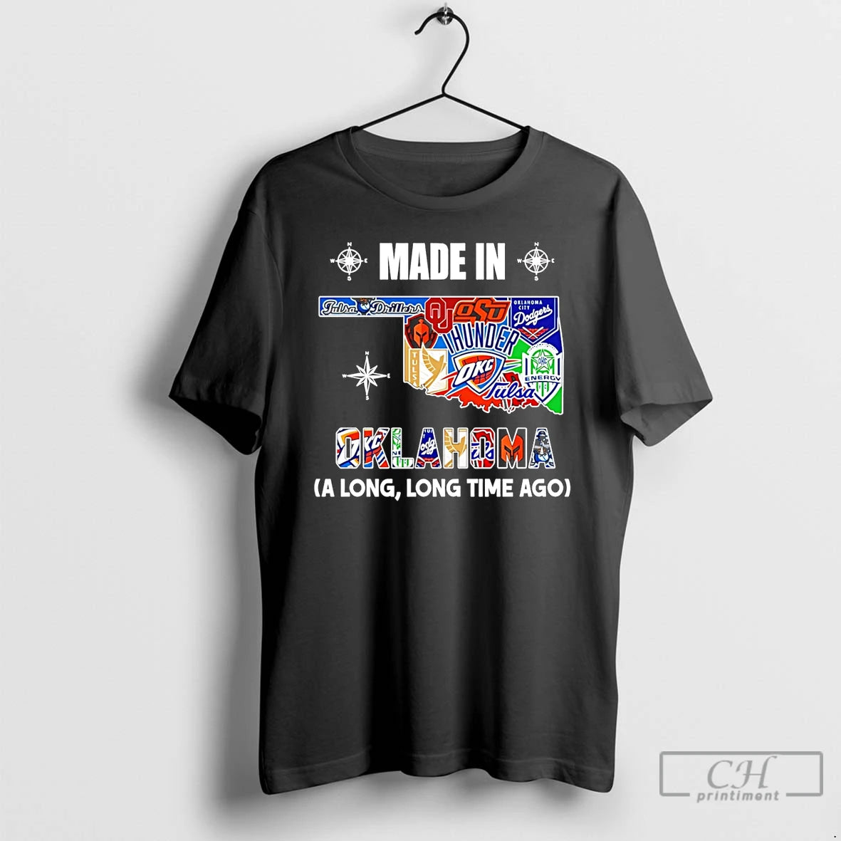 Premium Made In Oklahoma A Long Long Time Ago State T-Shirts, Hoodie, Sweatshirt | InkRitualCo.com