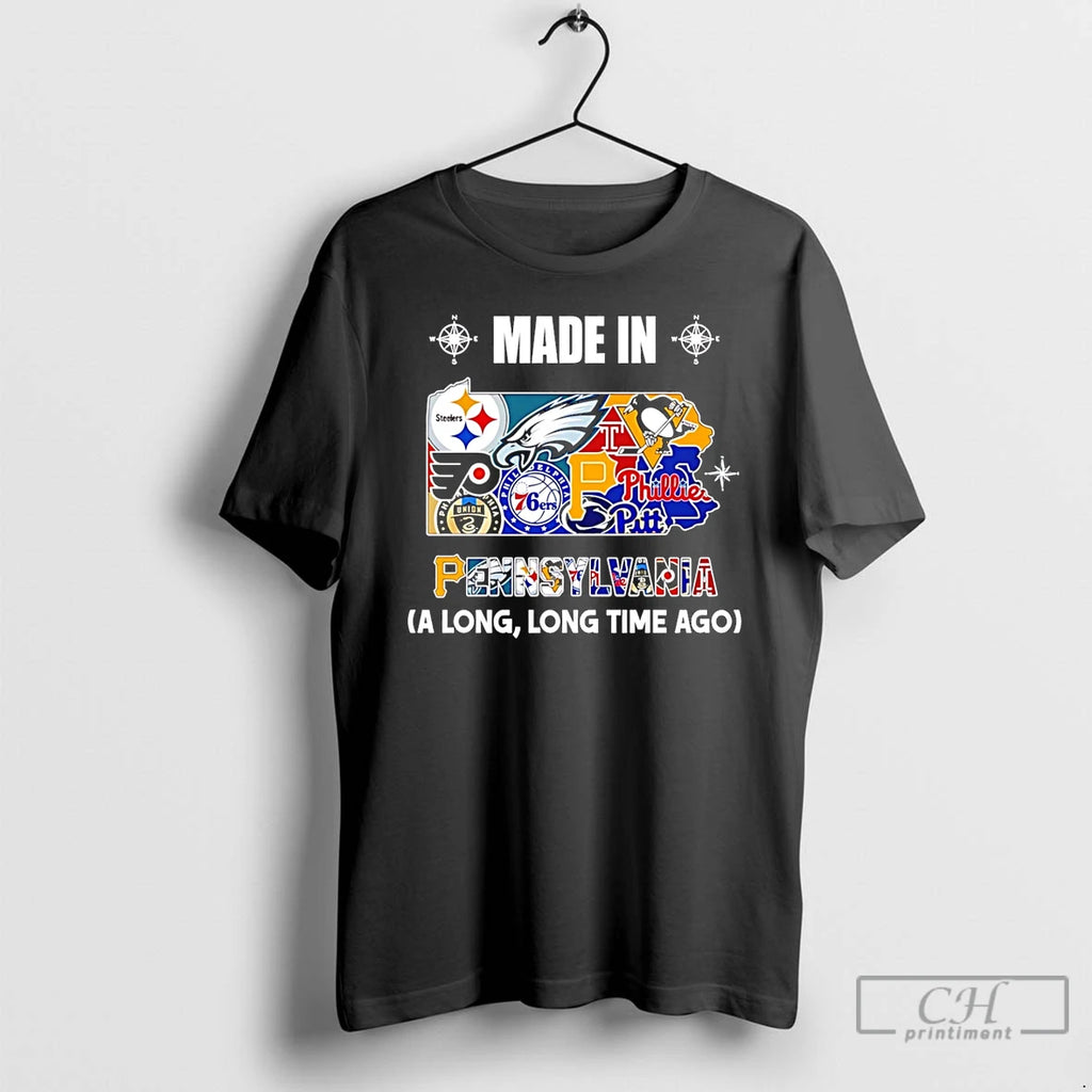 Premium Made In Pennsylvania A Long Long Time Ago State T-Shirts, Hoodie, Sweatshirt | InkRitualCo.com