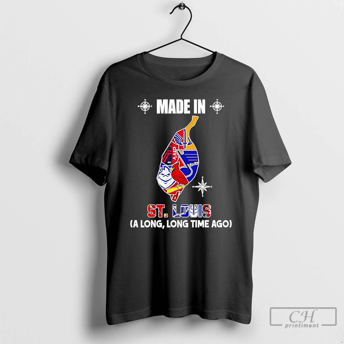 Premium Made In St Louis A Long Long Time Ago State T-Shirts, Hoodie, Sweatshirt | InkRitualCo.com