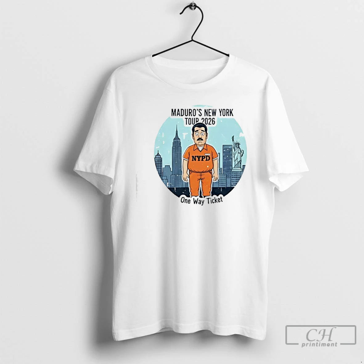 Premium Maduro New York Tour 2026 One Way Ticket T-Shirts, Hoodie, Sweatshirt | InkRitualCo.com