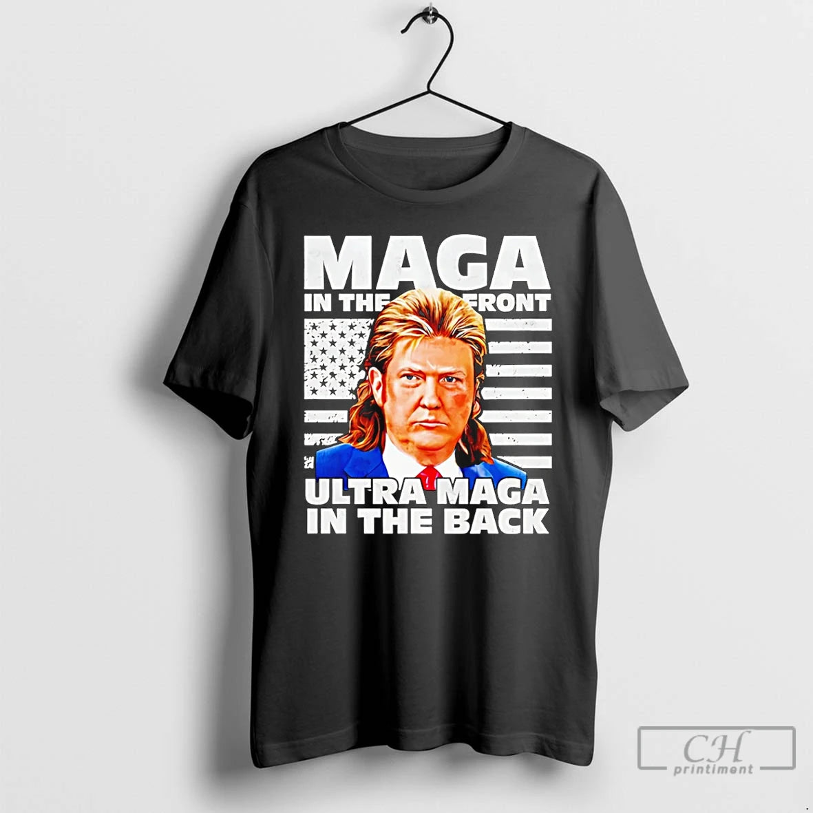 Premium Maga In The Front Ultra Maga In The Back Trump T-Shirts, Hoodie, Sweatshirt | InkRitualCo.com