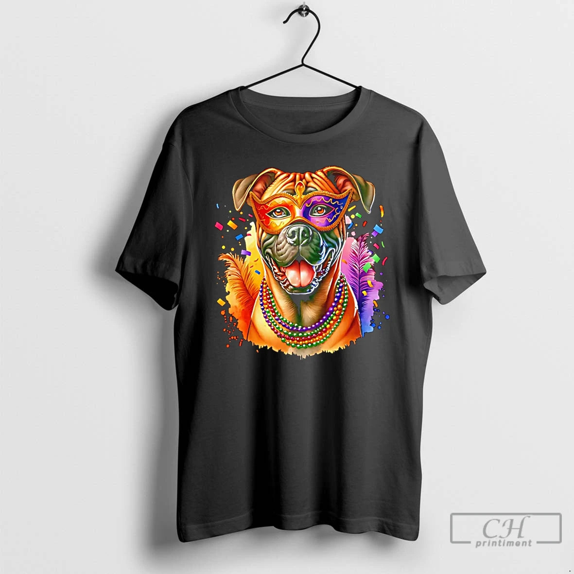 Premium Mardi Gras Presa Canario Dog 2026 T-Shirts, Hoodie, Sweatshirt | InkRitualCo.com