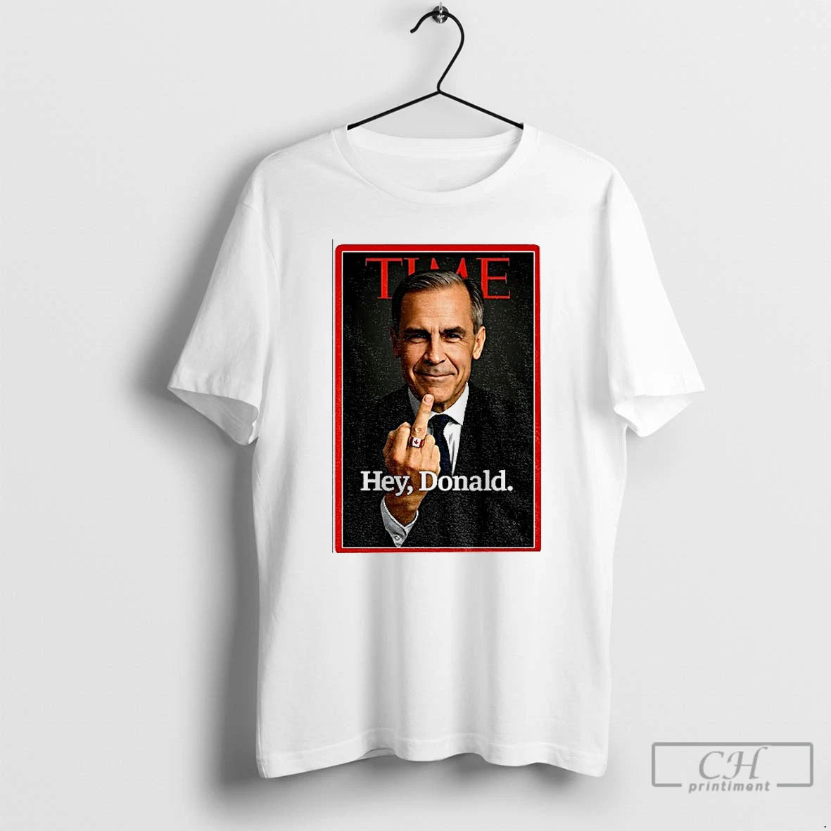 Premium Mark Carney Middle Finger Time Hey Donald T-Shirts, Hoodie, Sweatshirt | InkRitualCo.com