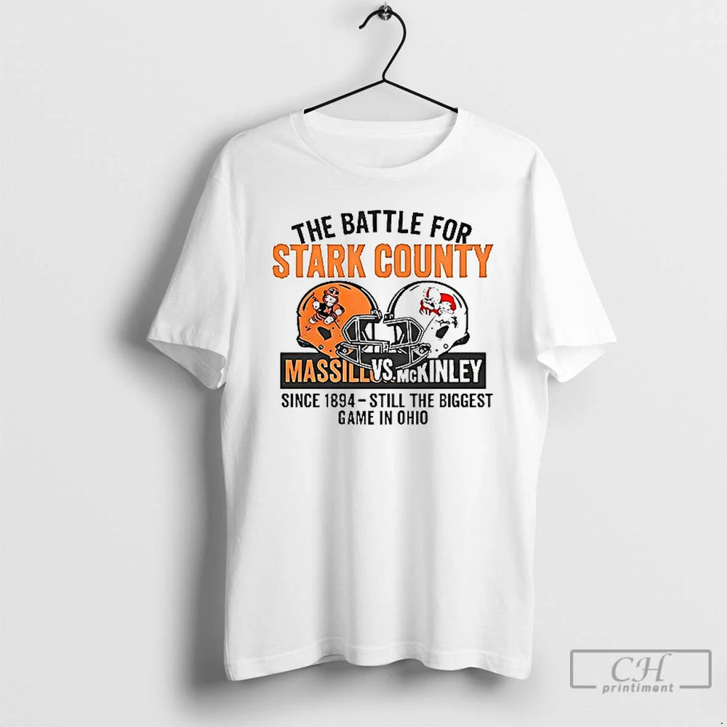 Premium Massillon Tigers Vs Mckinley Bulldogs The Battle For Stark County Ceramic Ceramic And Classic T-Shirts, Hoodie,...