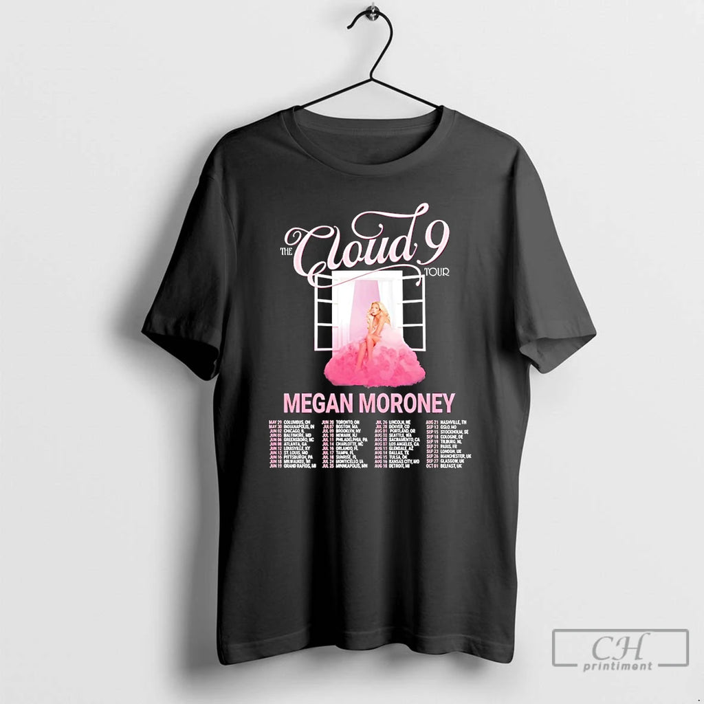 Premium Megan Moroney The Cloud 9 World Tour Vintage T-Shirts, Hoodie, Sweatshirt | InkRitualCo.com