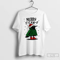 Premium Merry F Caw F Christmas T Shirts Hoodie, Sweatshirt | InkRitualCo.com