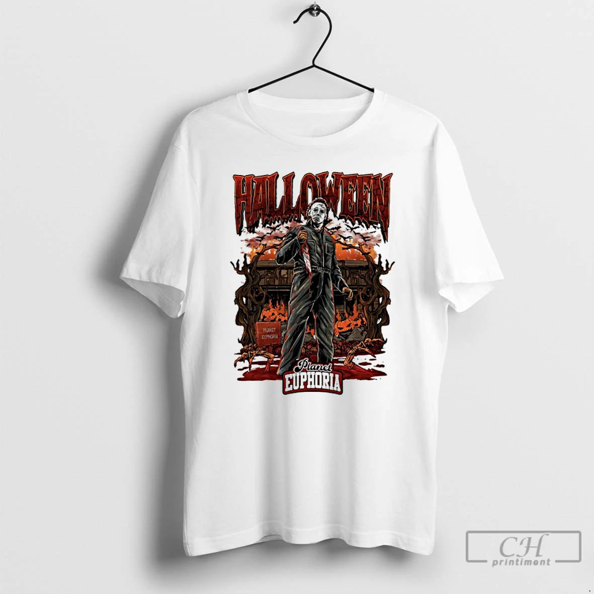 Premium Michael Myers Halloween Movie Graphic T Shirts Hoodie, Sweatshirt | InkRitualCo.com