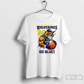Premium Michigan Wolverines Basketball Mascot Go Blue T-Shirts, Hoodie, Sweatshirt | InkRitualCo.com