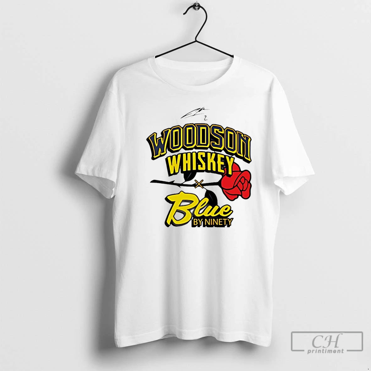 Premium Michigan Wolverines Woodson Whiskey Rose Christmas T-Shirts, Hoodie, Sweatshirt | InkRitualCo.com