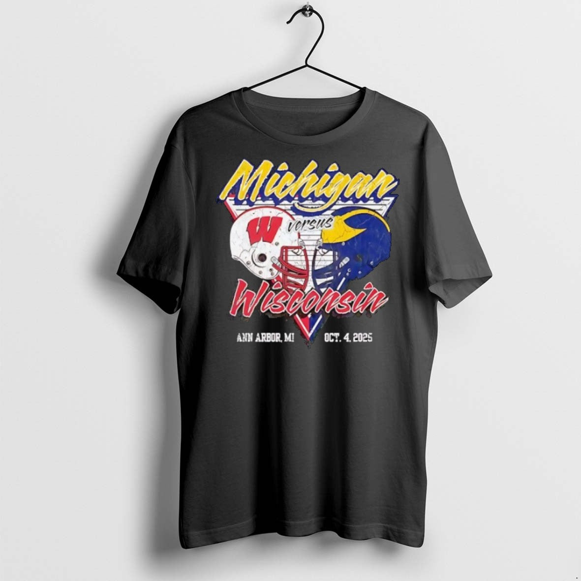 Premium Michigan Wolverines And Wisconsin Badgers Football 2025 T Shirts Hoodie, Sweatshirt | InkRitualCo.com
