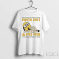 Premium Minion Sometimes The Best Thing You Can Do Is Keep Your Mouth Shut T-Shirts, Hoodie, Sweatshirt | InkRitualCo.com