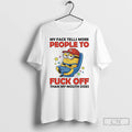Premium Minions My Face Tells More People To Fuck Off Than My Mouth Does T-Shirts, Hoodie, Sweatshirt | InkRitualCo.com