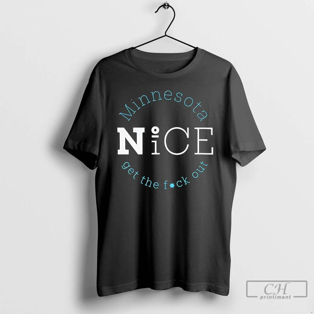 Premium Minnesota No Ice Get The Fuck Out T-Shirts, Hoodie, Sweatshirt | InkRitualCo.com