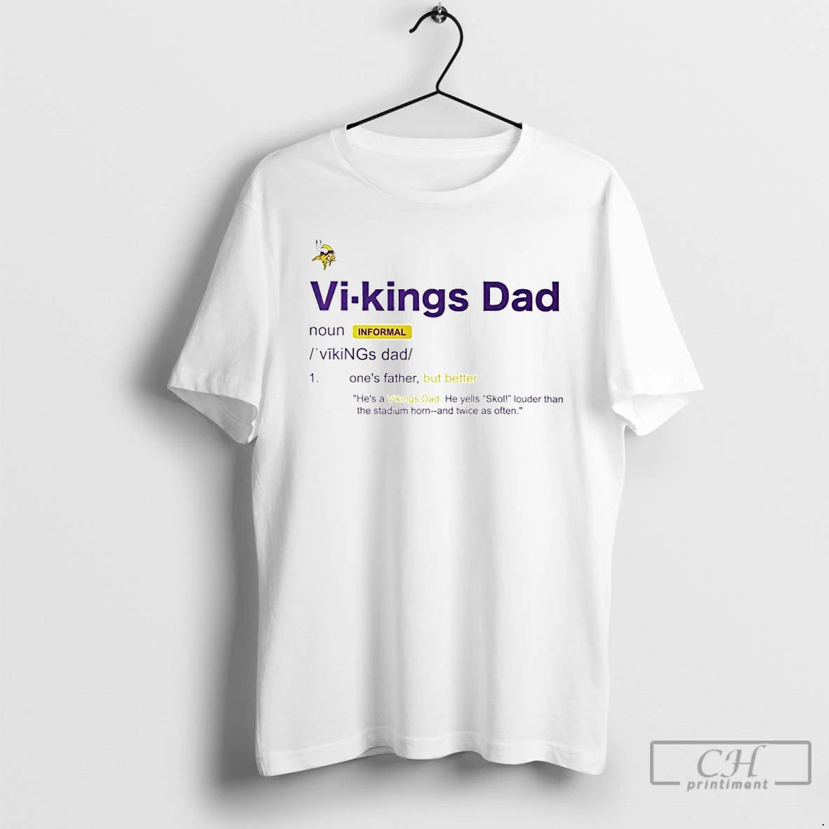 Premium Minnesota Vikings Dad Definition Ornaments T Shirts Hoodie, Sweatshirt | InkRitualCo.com