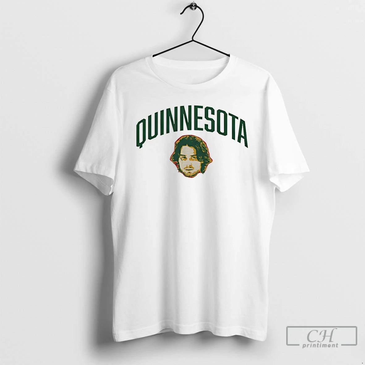 Premium Minnesota Wild Nhl Quinn Hughes Big Head Funny Quinnesota T-Shirts, Hoodie, Sweatshirt | InkRitualCo.com