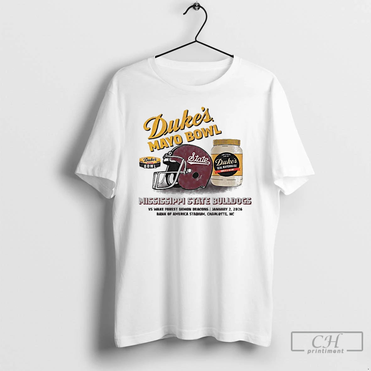 Premium Mississippi State Bulldogs Dukes Mayo Bowl 2026 T-Shirts, Hoodie, Sweatshirt | InkRitualCo.com