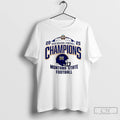 Premium Monrana State Football Ncaa Fcs Football Champions 2025 T-Shirts, Hoodie, Sweatshirt | InkRitualCo.com