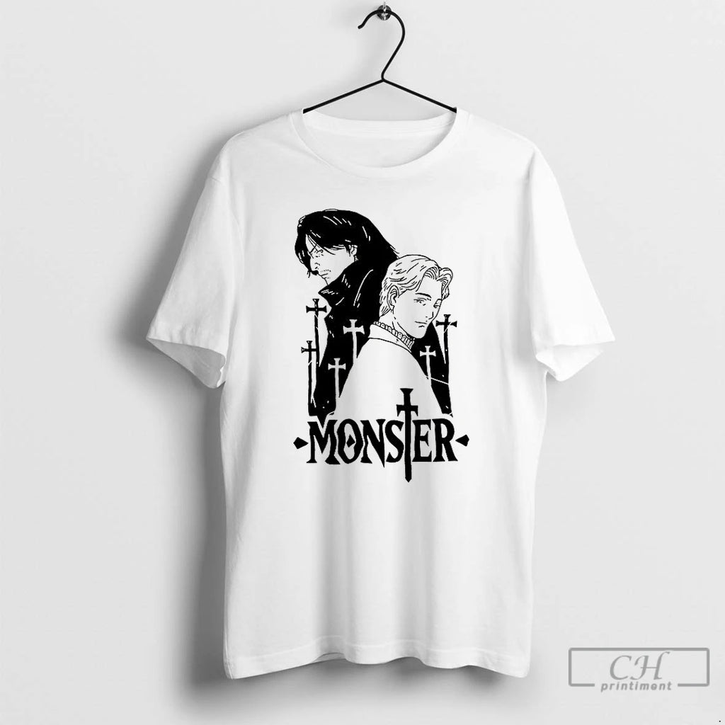 Premium Monster Johan Liebert And Kenzo Tenma T Shirts Hoodie, Sweatshirt | InkRitualCo.com