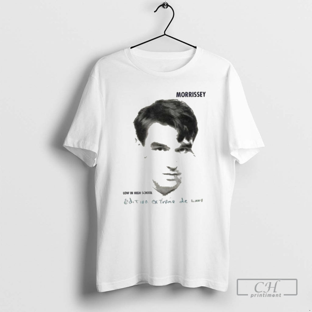 Premium Morrissey Low In High School Shirt Sweater Hoodie, Sweatshirt | InkRitualCo.com