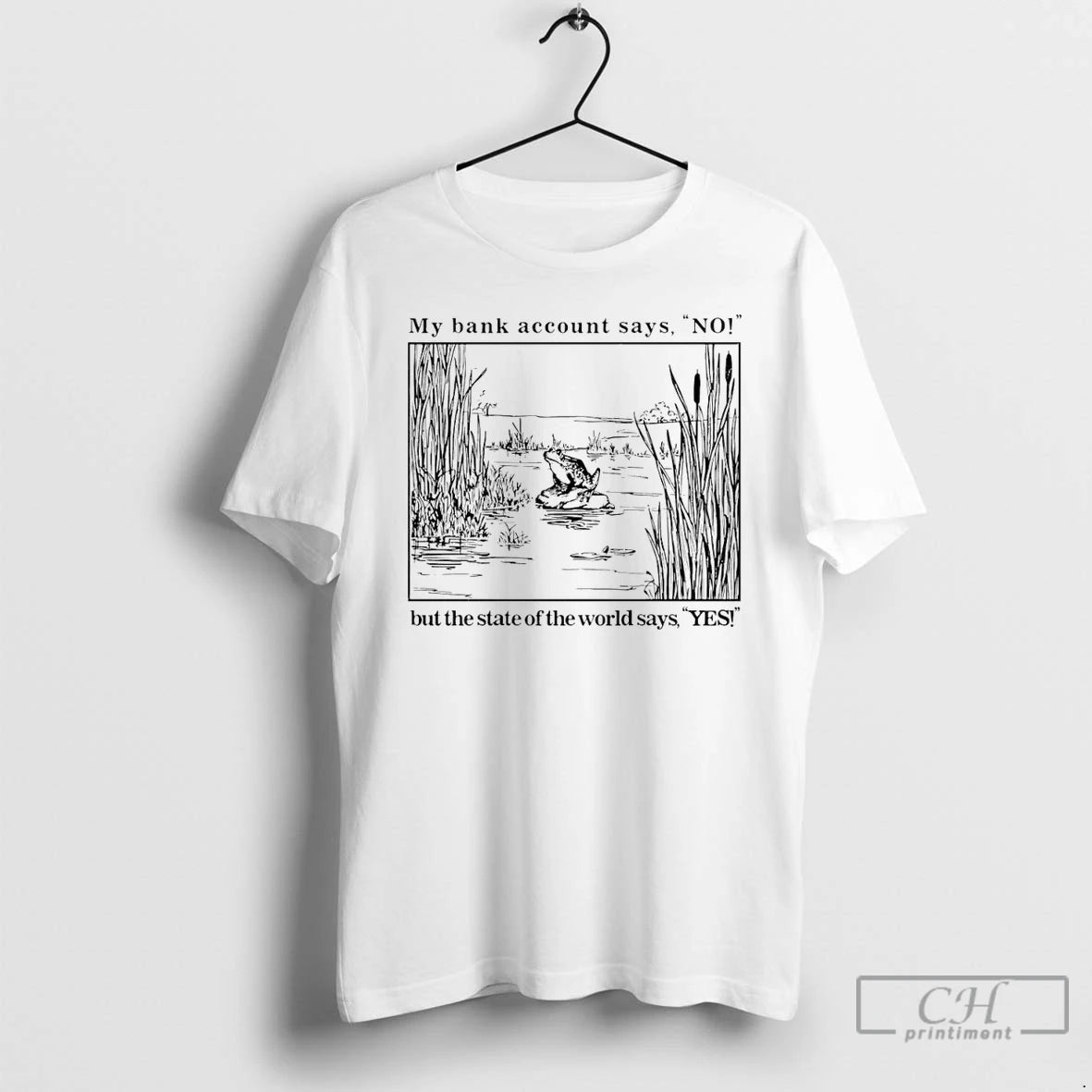 Premium My Bank Account Says No But The State Of The State Of The World T-Shirts, Hoodie, Sweatshirt | InkRitualCo.com