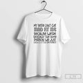Premium My Bestie Cant Get Mad At Me Text T-Shirts, Hoodie, Sweatshirt | InkRitualCo.com