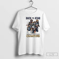 Premium Navy Midshipmen Game Back To Back Commander In Chiefs Trophy Champions T Shirts Sweater Hoodie, Sweatshirt